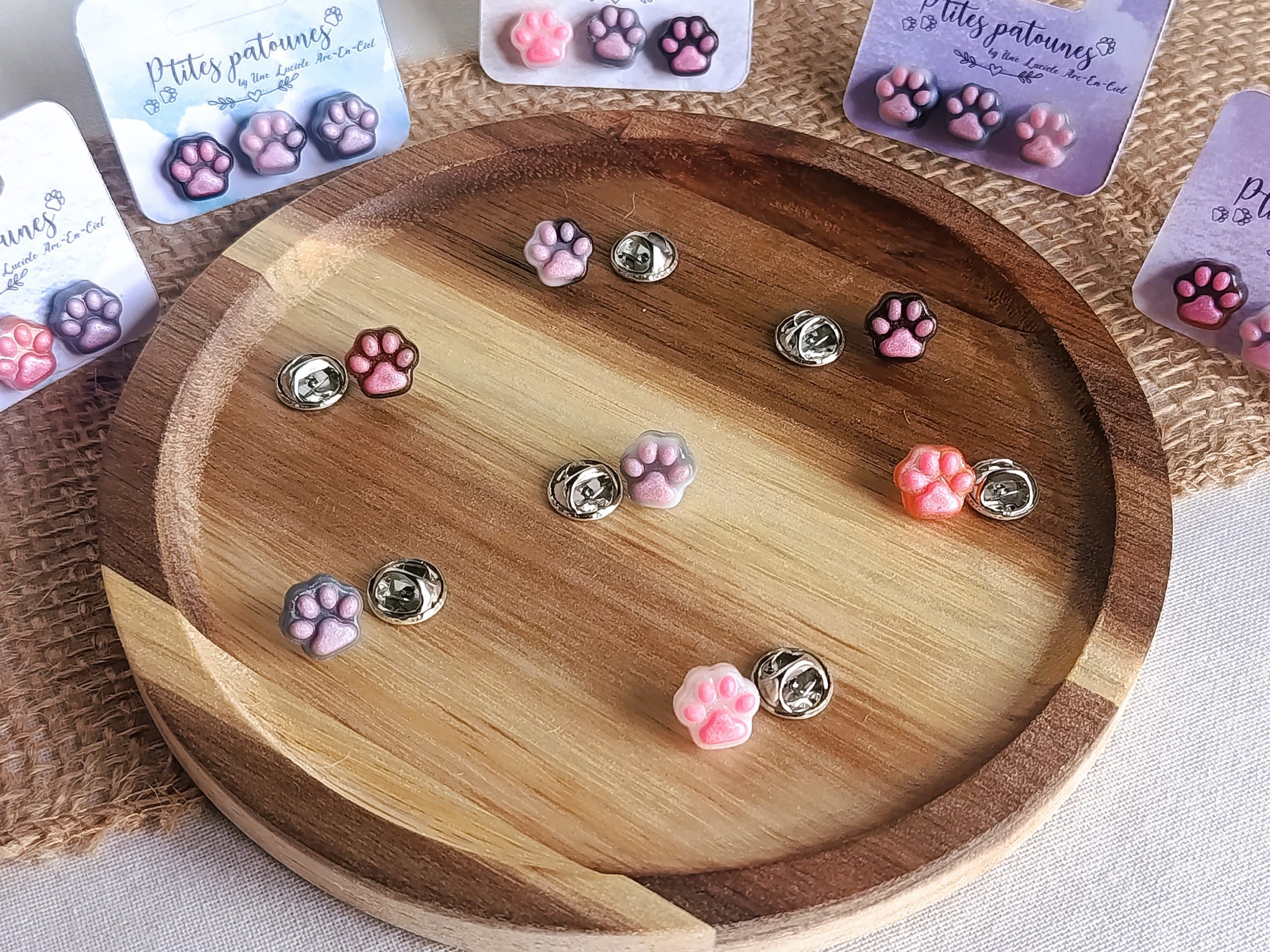 Lot de 3 Pin’s P'tites Patounes – Image 12