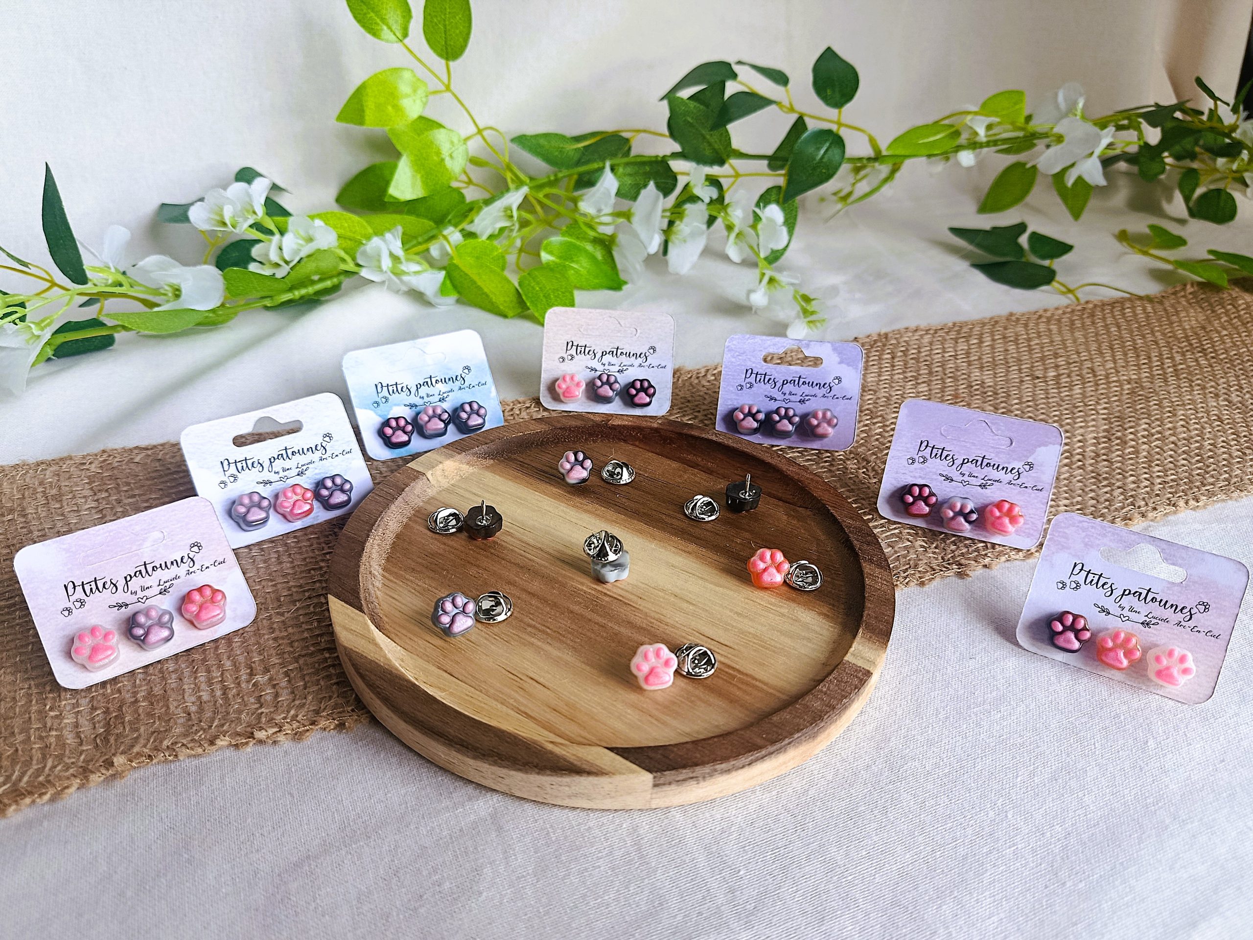 Lot de 3 Pin’s P'tites Patounes – Image 2