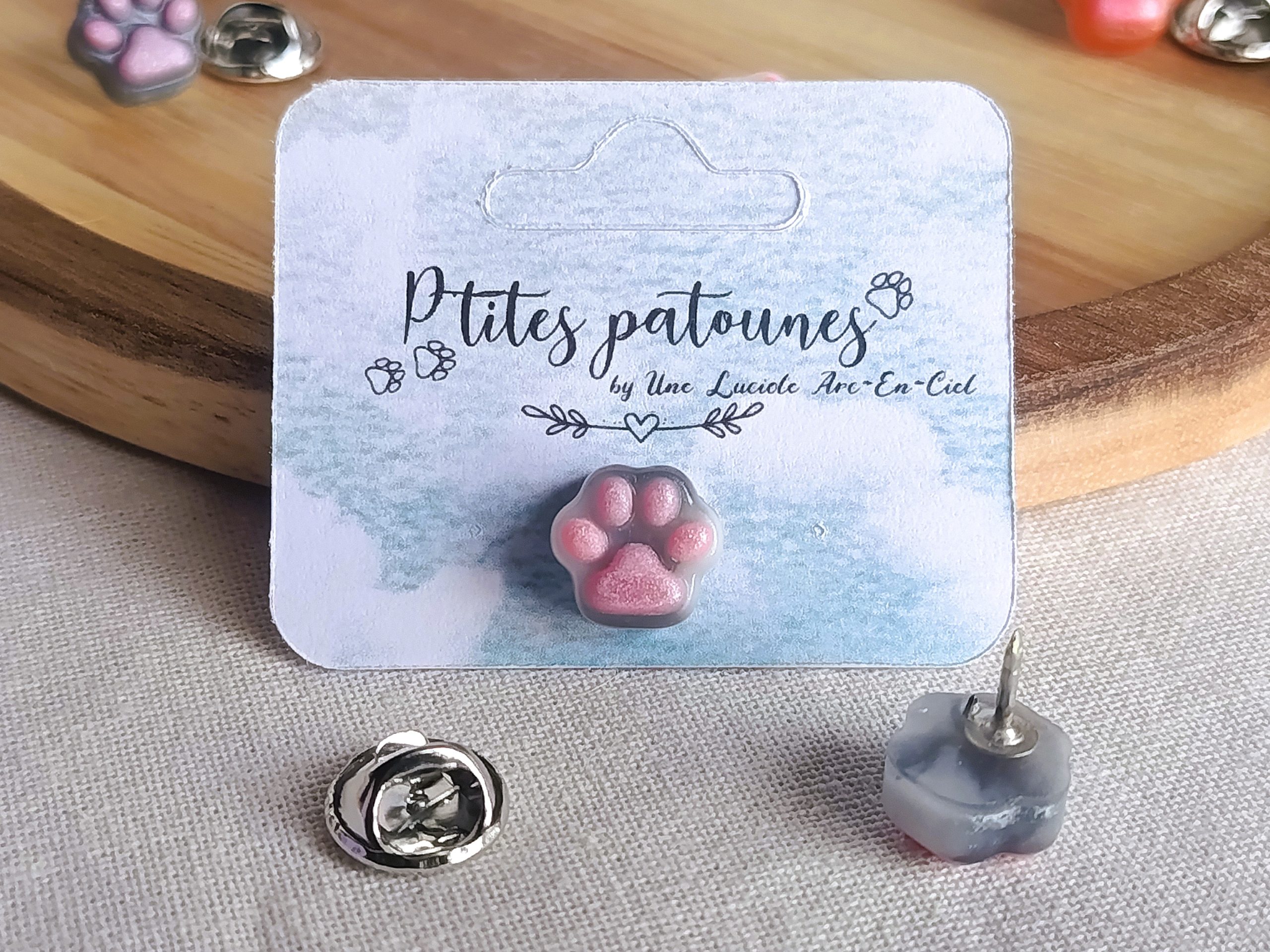 Lot de 3 Pin’s P'tites Patounes – Image 6